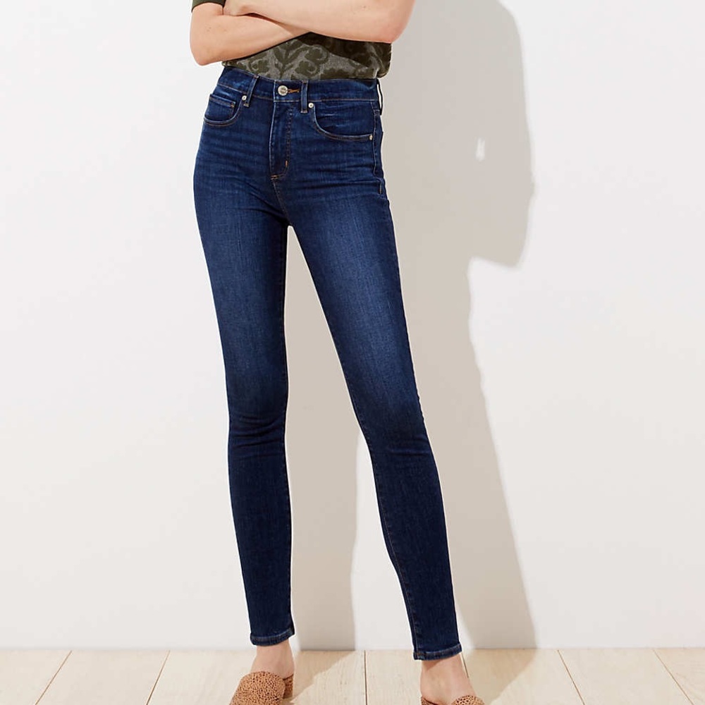 NWT Loft Modern Skinny High Rise Jeans